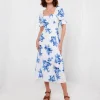 Sale Dresses | Women's Joe Browns Clarissa  Linen Blend Floral Dress Multi