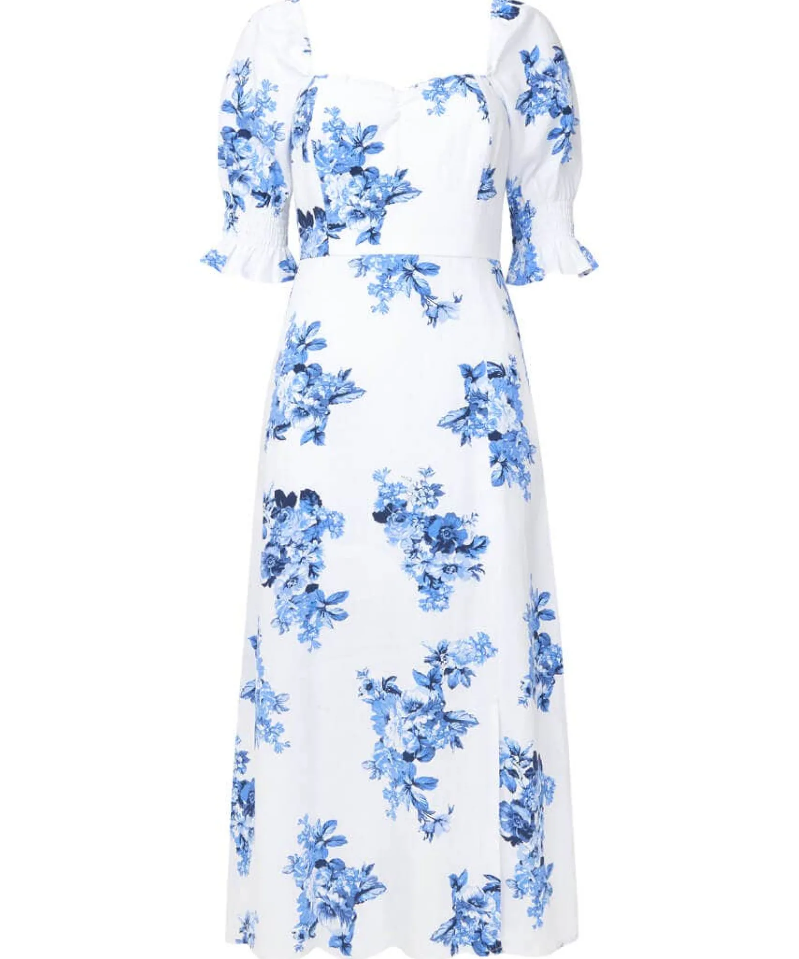 clarissa_linen_blend_flor_1.webp Sale Dresses | Women's Joe Browns Clarissa Linen Blend Floral Dress Multi