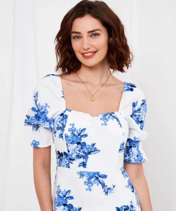 Sale Dresses | Women's Joe Browns Clarissa Linen Blend Floral Dress Multi