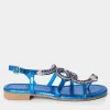 Sale Boots & Shoes | Women's Joe Browns Cleo Diamante Snake Sandals Blue Multi