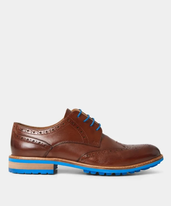 Brogues | Boots & Shoes | Top Picks | Men,s Joe Browns Club Regent Leather Brogues Tan