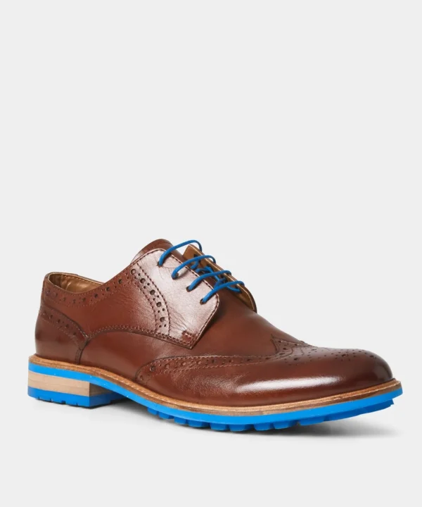 Brogues | Boots & Shoes | Top Picks | Men，s Joe Browns Club Regent Leather Brogues Tan