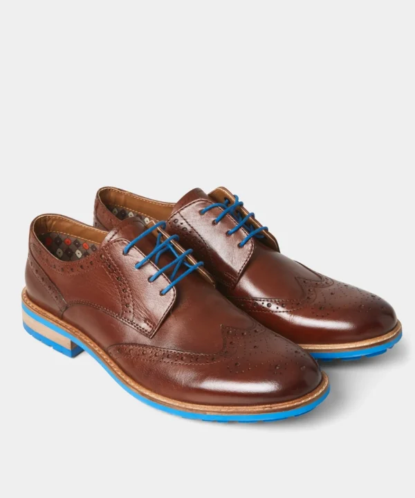 Brogues | Boots & Shoes | Top Picks | Men，s Joe Browns Club Regent Leather Brogues Tan