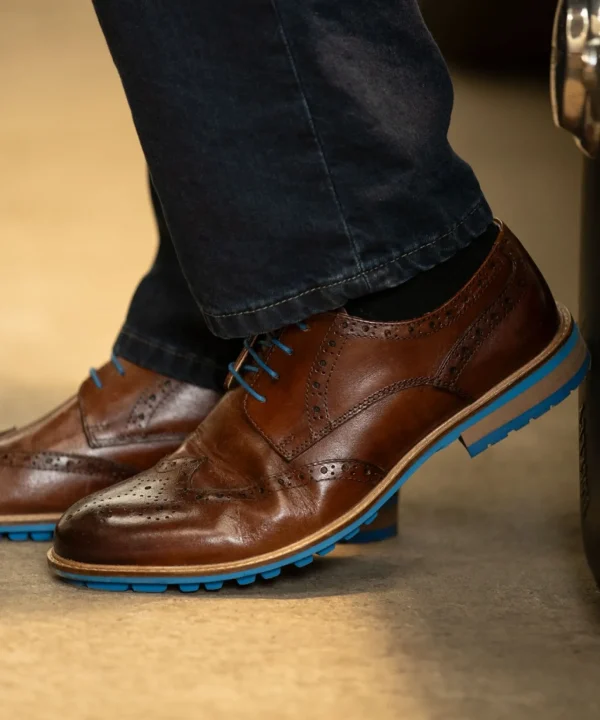 Brogues | Boots & Shoes | Top Picks | Men，s Joe Browns Club Regent Leather Brogues Tan