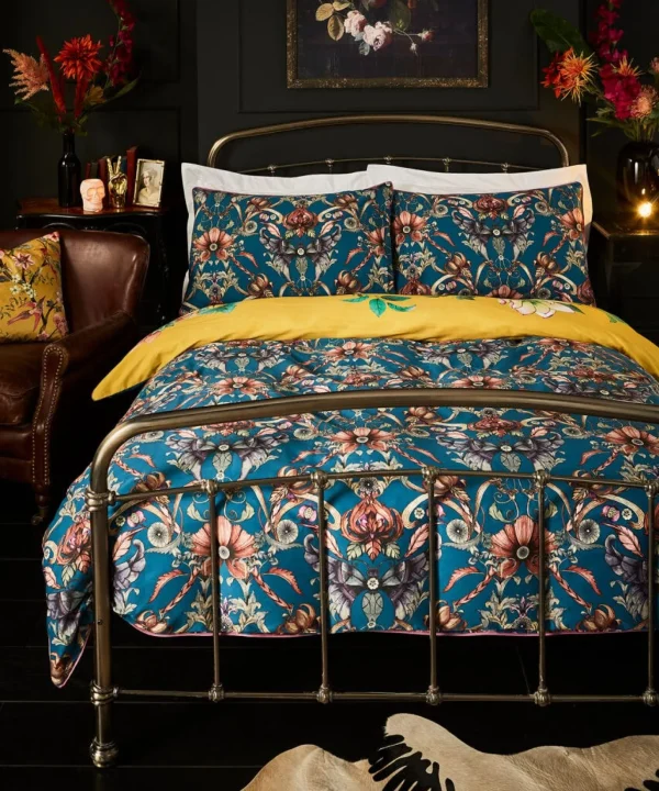 Bedroom | Rebel Residence | Floral Décor | Nature Décor | Animal Décor | Bedding | Home | Home | Home | Home | Home | Home Joe Browns Contemporary Chinoiserie Reversible Bed Set Chartreuse