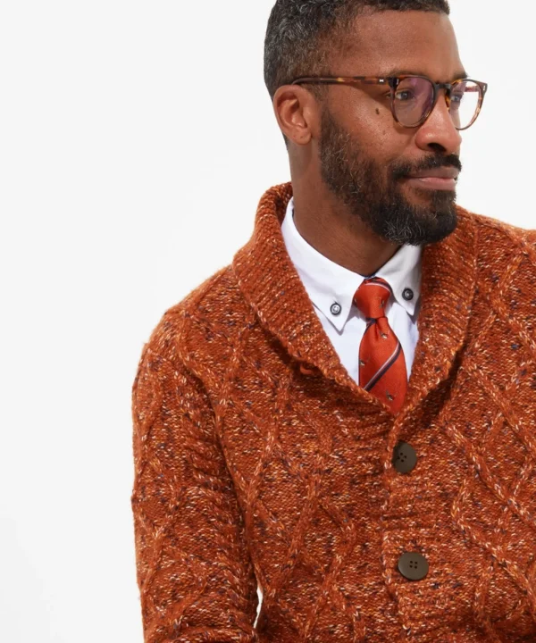Shop Men's Collection | Knitwear & Jumpers | Sale Knitwear & Jumpers | Top Picks | Men，s | Men，s Joe Browns Cool Cable Cardigan Autumn