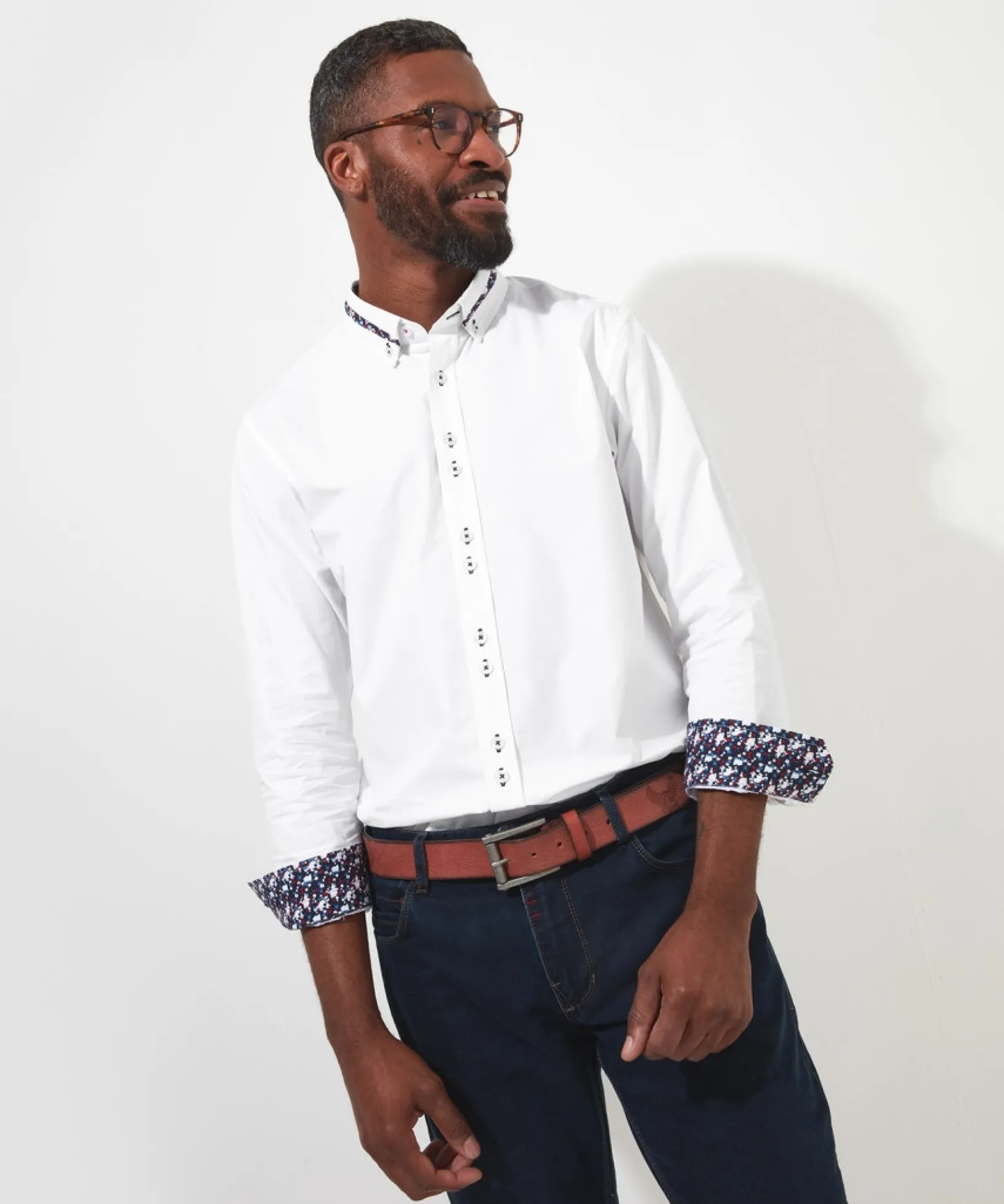 cool_collar_shirt_2.webp Shop Men's Collection | Work Shirts | Men's Tailoring | Shirts | Top Picks | Top Picks | Top Picks | Men,s Joe Browns Cool Collar Shirt White