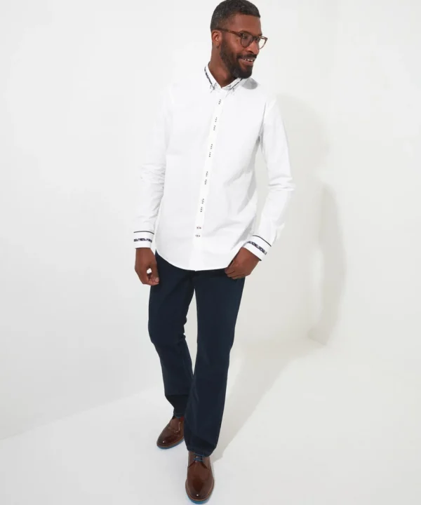 Shop Men's Collection | Work Shirts | Men's Tailoring | Shirts | Top Picks | Top Picks | Top Picks | Men,s Joe Browns Cool Collar Shirt White