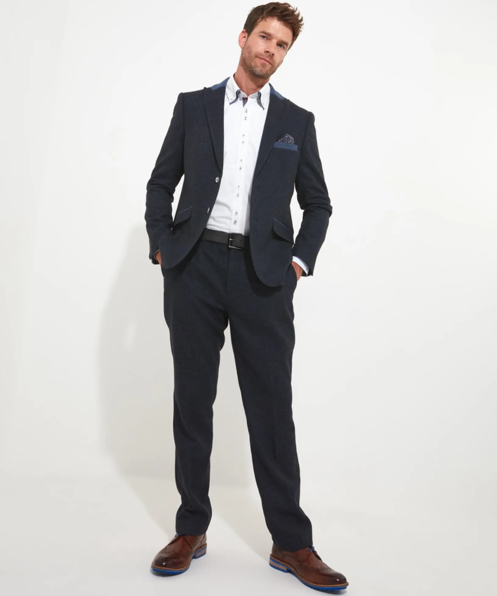cool_combination_blazer_3.webp Shop Men's Collection | Men's Partywear | Blazers | Men's Tailoring | Coats & Jackets | Sale Blazers | Sale Coats & Jacket | Top Picks | Top Picks | Men,s | Top Picks | Men,s | Men,s | Men,s Joe Browns Cool Combination Blazer Navy