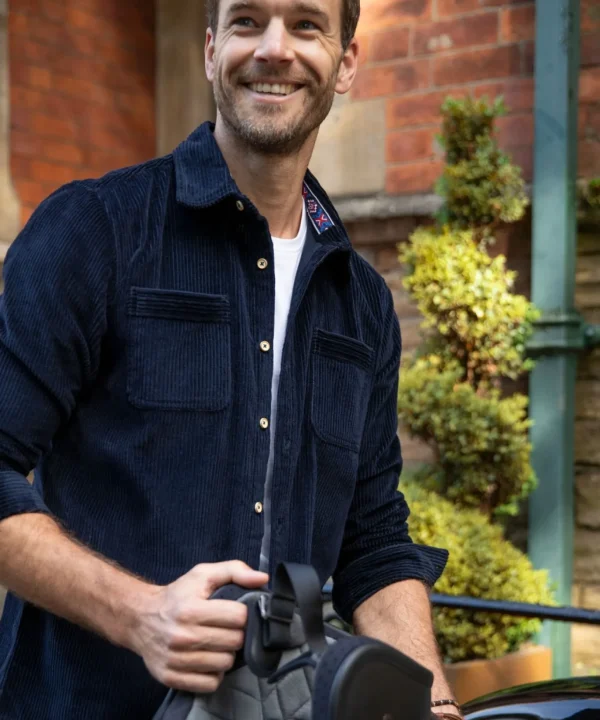 Shop Men's Collection | Work Shirts | Layering Essentials | Shirts | Top Picks | Top Picks | Men，s | Men，s Joe Browns Cool Cord Shacket Navy