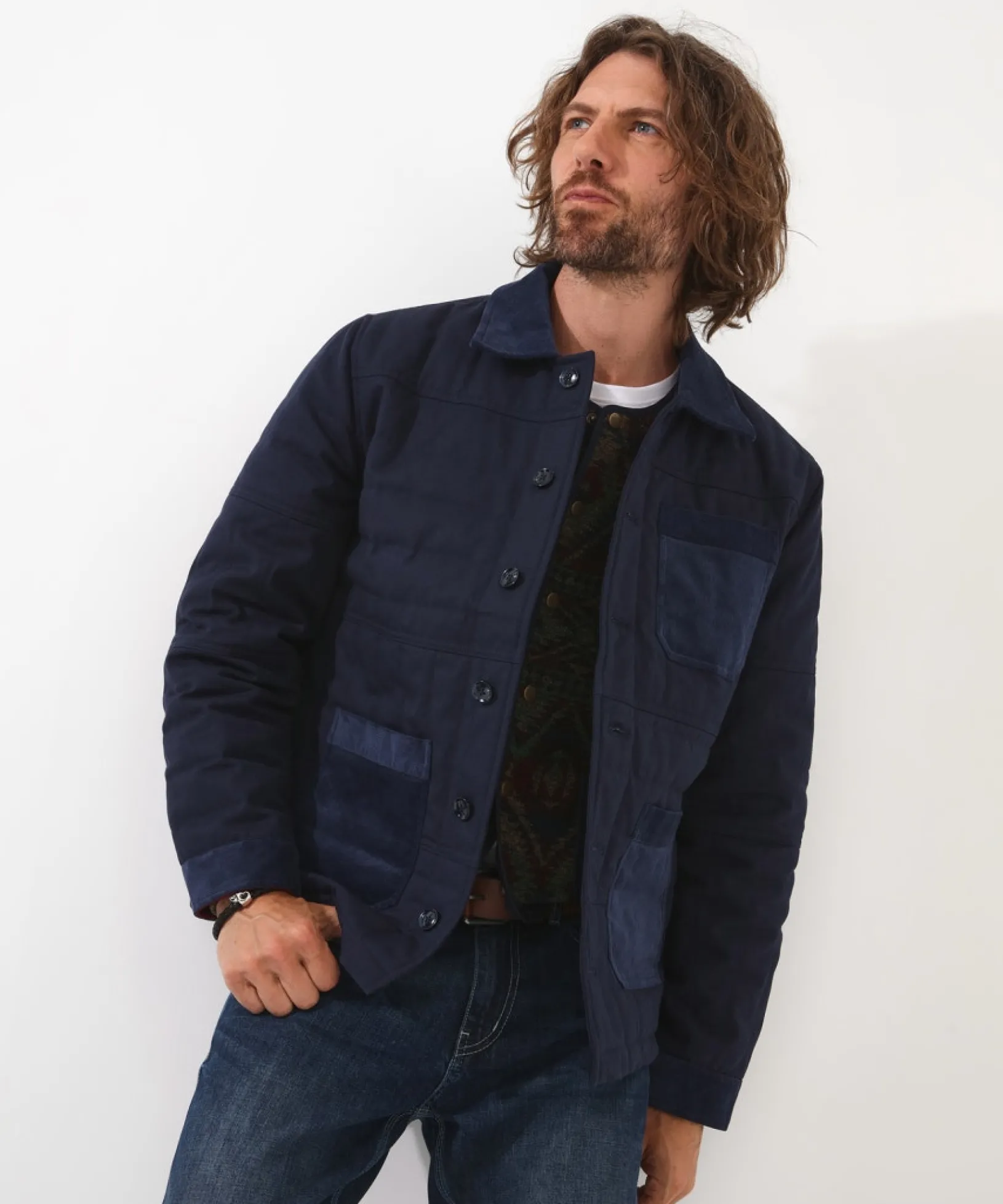 cool_quilted_canvas_jacke_0.webp Shop Men's Collection | Layering Essentials | Men's Tailoring | Coats & Jackets | Sale Coats & Jacket | Top Picks | Men,s | Top Picks | Men,s | Men,s Joe Browns Cool Quilted Canvas Jacket Navy