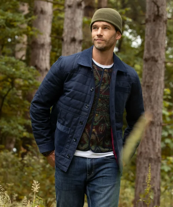 Shop Men's Collection | Layering Essentials | Men's Tailoring | Coats & Jackets | Sale Coats & Jacket | Top Picks | Men,s | Top Picks | Men,s | Men,s Joe Browns Cool Quilted Canvas Jacket Navy