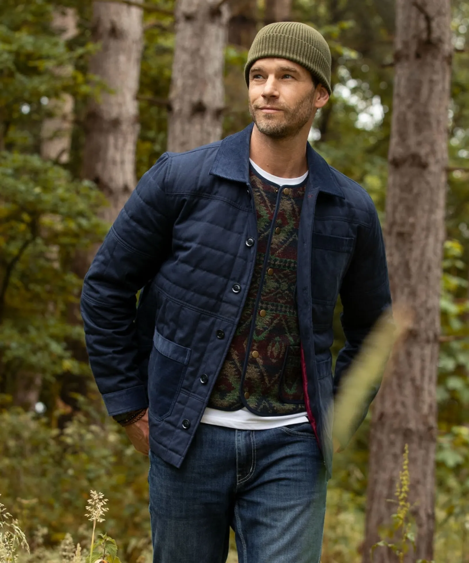cool_quilted_canvas_jacke_2.webp Shop Men's Collection | Layering Essentials | Men's Tailoring | Coats & Jackets | Sale Coats & Jacket | Top Picks | Men,s | Top Picks | Men,s | Men,s Joe Browns Cool Quilted Canvas Jacket Navy