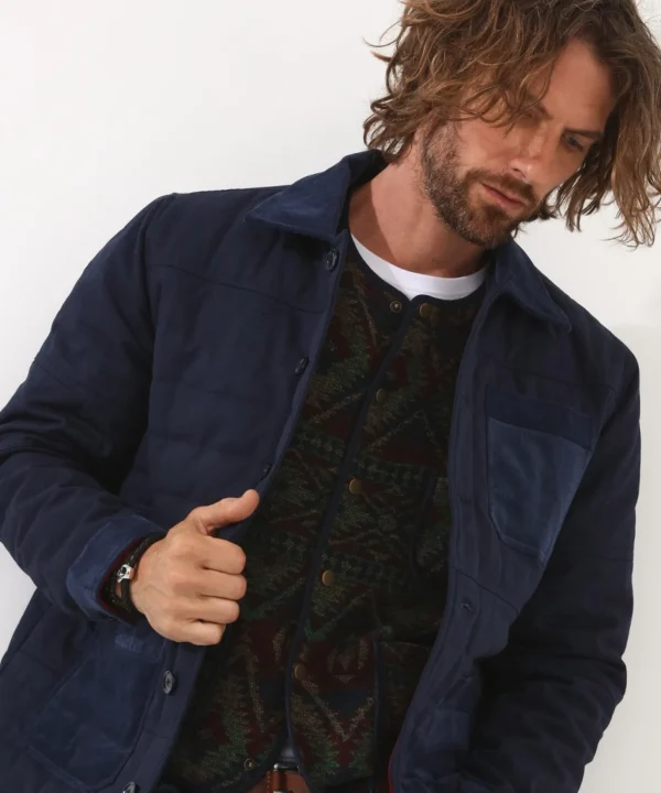 Shop Men's Collection | Layering Essentials | Men's Tailoring | Coats & Jackets | Sale Coats & Jacket | Top Picks | Men,s | Top Picks | Men,s | Men,s Joe Browns Cool Quilted Canvas Jacket Navy