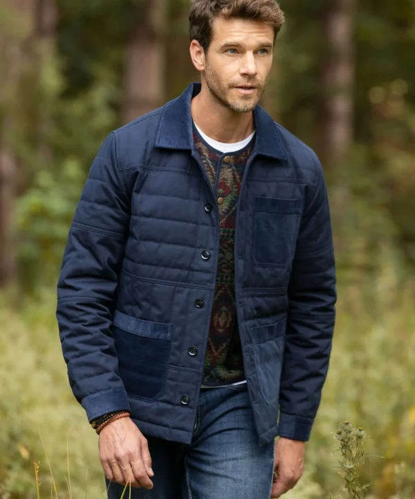Shop Men's Collection | Layering Essentials | Men's Tailoring | Coats & Jackets | Sale Coats & Jacket | Top Picks | Men,s | Top Picks | Men,s | Men,s Joe Browns Cool Quilted Canvas Jacket Navy