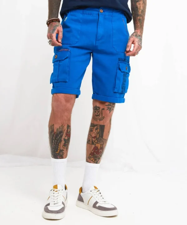 Sale Jeans & Trousers | Men，s Joe Browns Cool To Be Customised Shorts Blue