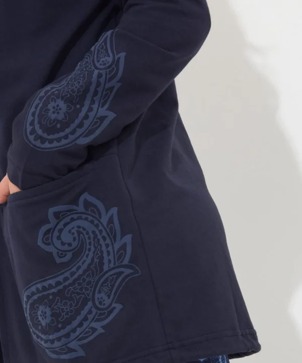 Pyjamas & Loungewear | Activewear | Sale Pyjamas & Loungewear | Sale Tops, Tunics & Blouses | Women's | Women's | Women's | Women's Joe Browns Cosy Longline Hoodie Blue