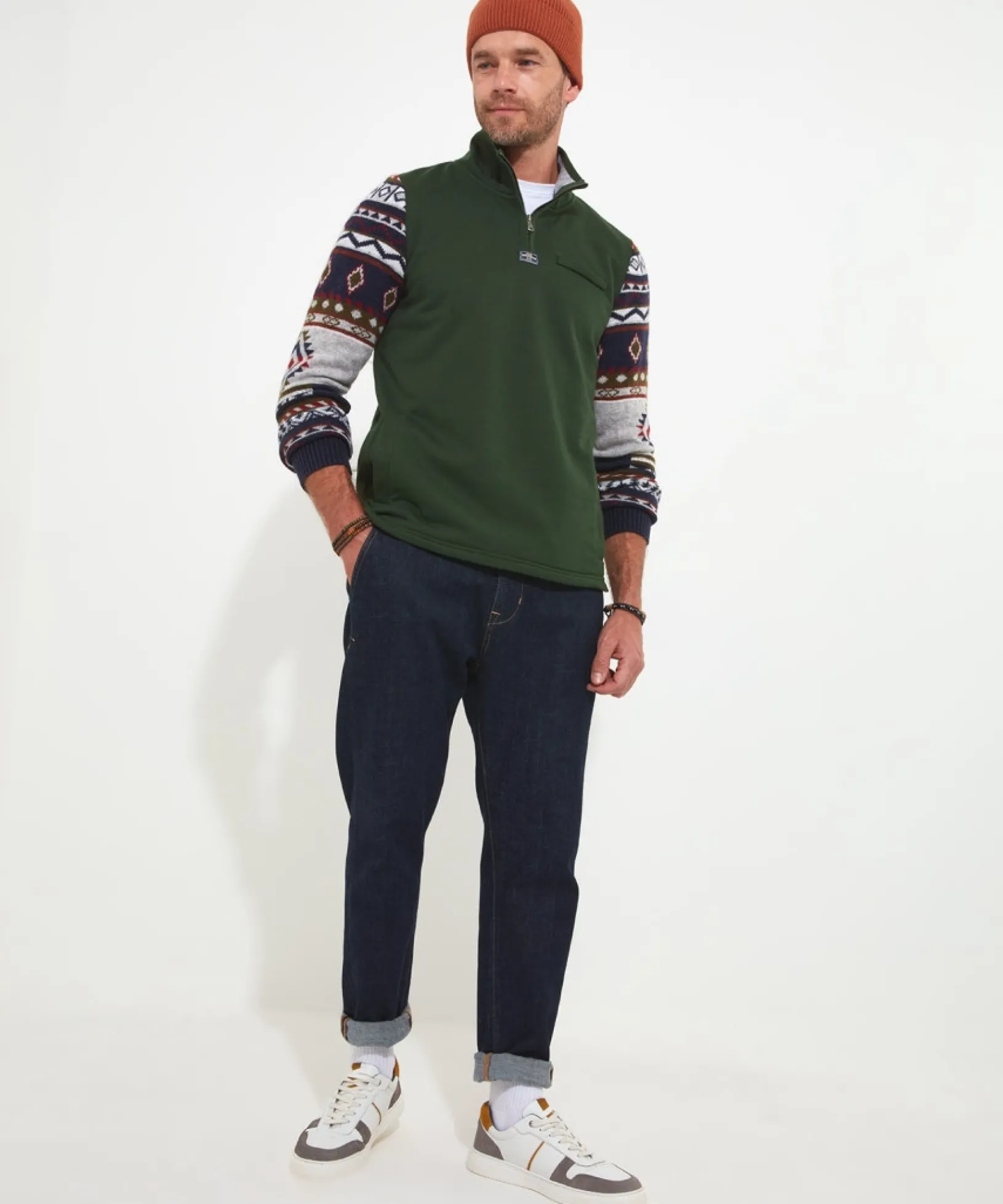 cracking_combination_funn_3.webp Shop Men's Collection | Hoodies & Sweatshirts | Layering Essentials | Tops & T-Shirts | Sale Hoodies & Sweatshirts | Sale Tops & T-Shirts | Top Picks | Men,s | Men,s | Men,s | Men,s | Men,s Joe Browns Cracking Combination Funnel Green