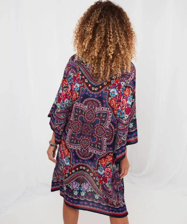 Tops, Tunics & Blouses | Sale Tops, Tunics & Blouses | Women's | Women's Joe Browns Curious Carnival Kimono Multi / Orange