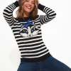 Shop Women's Collection | Cardigans & Coatigans | Sale Knitwear & Jumpers | Top Picks | Top Picks | Women's Joe Browns Curiously Cute Raccoon Jumper Black