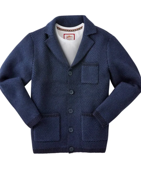 Shop Men's Collection | Knitwear & Jumpers | Top Picks | Men，s Joe Browns Cut Above Cardigan Navy