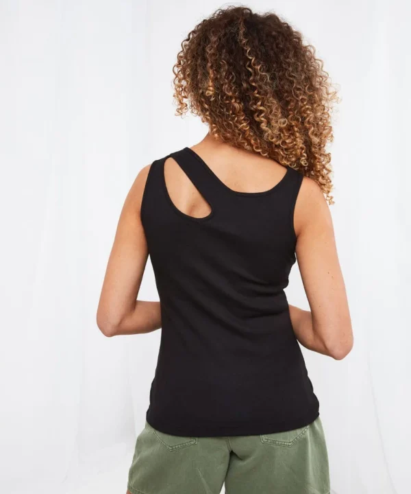 Sale Tops, Tunics & Blouses | Women's Joe Browns Cutabout Rib Vest Black / White