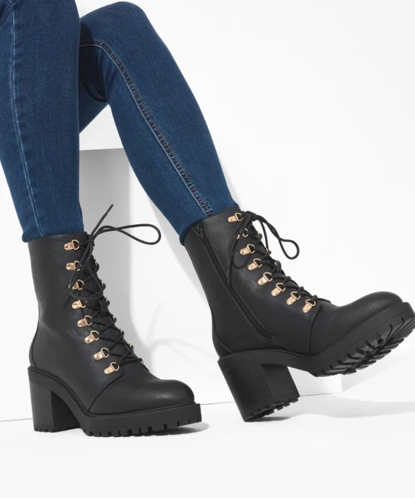 Knee High Boots | Ankle Boots | Boots & Shoes | Sale Boots & Shoes | Top Picks | Top Picks | Women's | Women's Joe Browns Damsel Chunky Boots Black