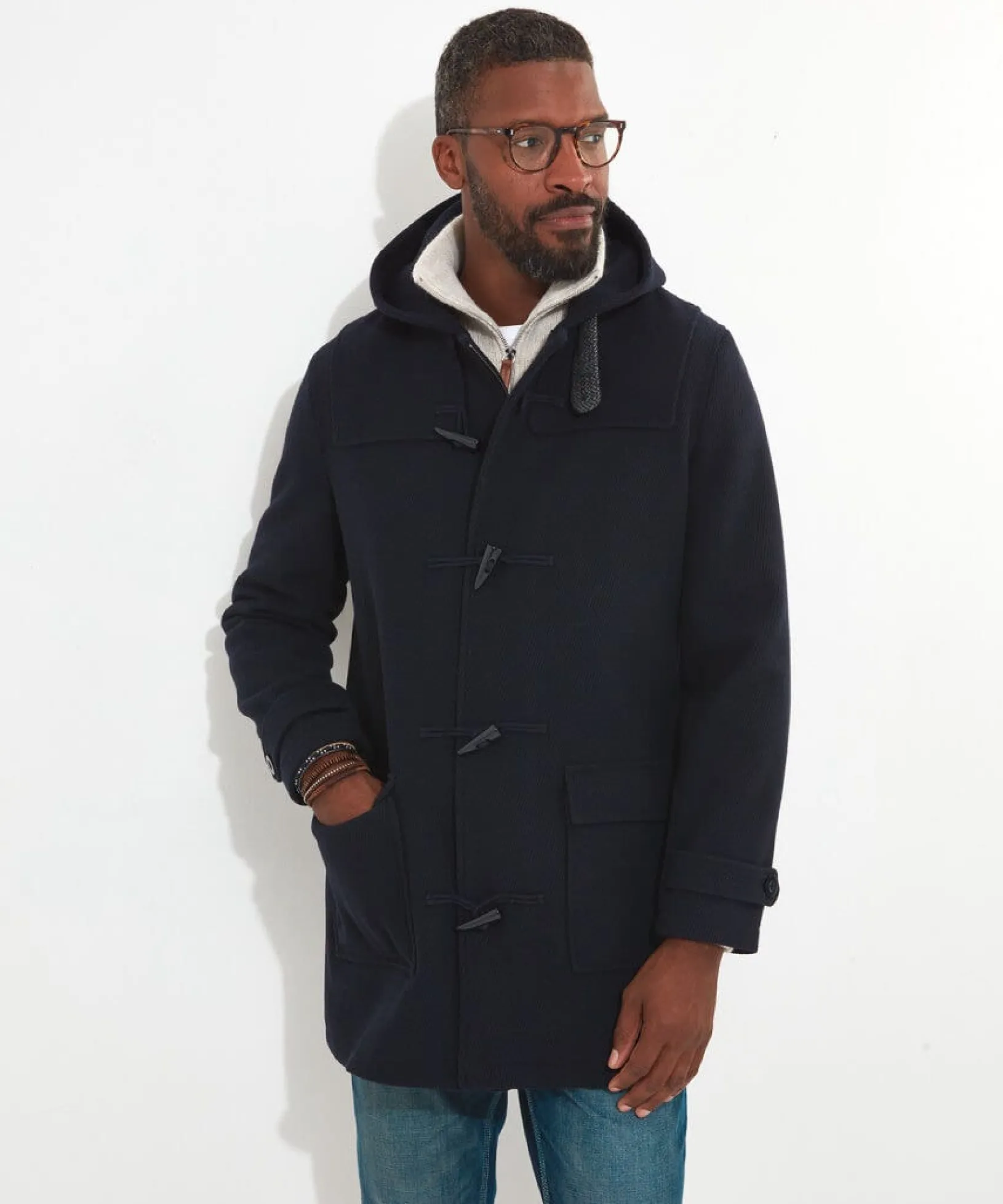 dapper_duffle_coat_0.webp Shop Men's Collection | Gifts | Coats & Jackets | Sale Coats & Jacket | Top Picks | Men,s | Men,s | Men,s Joe Browns Dapper Duffle Coat Navy