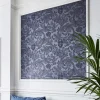 Floral Décor | Home Joe Browns Daring Damask Wallpaper Navy / Gold / Red