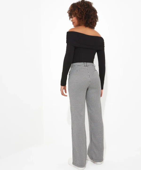 Shop Women's Collection | Jeans & Trousers | Sale Jeans & Trousers | Top Picks | Women's | Women's Joe Browns Daring Dogtooth Trousers Black/White