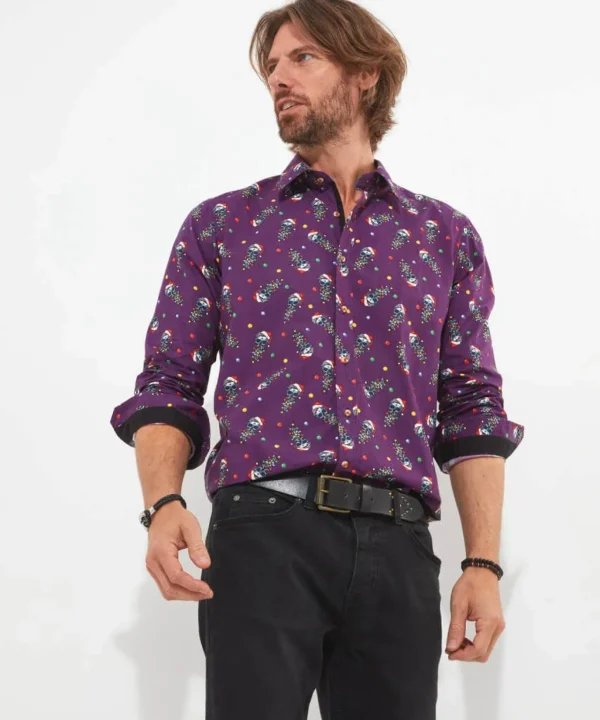Shop Men's Collection | Funky Shirts | Men's Partywear | Gifts | Shirts | Half Price Christmas Styles | Sale Shirts | Top Picks | Top Picks | Top Picks | Men，s | Men，s | Men，s | Men，s Joe Browns Dead Cool Santa Shirt Multi