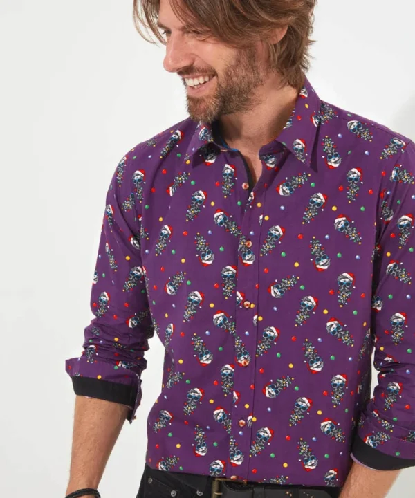 Shop Men's Collection | Funky Shirts | Men's Partywear | Gifts | Shirts | Half Price Christmas Styles | Sale Shirts | Top Picks | Top Picks | Top Picks | Men,s | Men,s | Men,s | Men,s Joe Browns Dead Cool Santa Shirt Multi