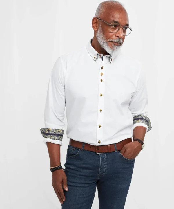 Shop Men's Collection | Work Shirts | Men's Tailoring | Shirts | Sale Shirts | Top Picks | Top Picks | Top Picks | Men,s | Men,s Joe Browns Deadly Dapper Shirt White