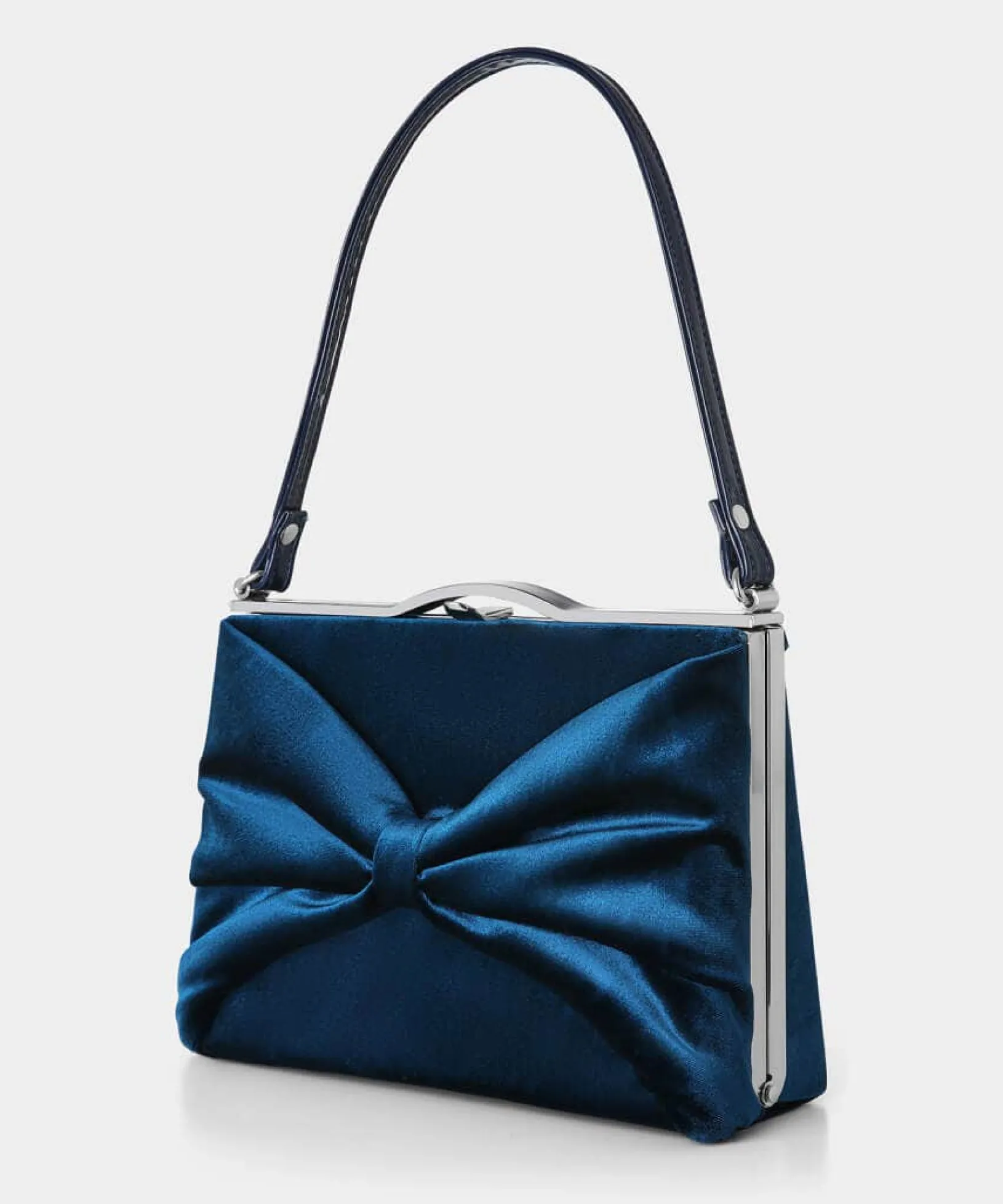 deco_decadence_clasp_bag_2.webp Gifts | Handbags & Purses | Accessories & Jewellery | Sale Handbags & Purses | Women's | Women's | Women's | Women's Joe Browns Deco Decadence Clasp Bag Midnight