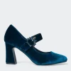Party Footwear | Gifts | Boots & Shoes | Sale Boots & Shoes | Top Picks | Women's | Women's | Women's Joe Browns Deco Decadence Velvet Shoes Midnight