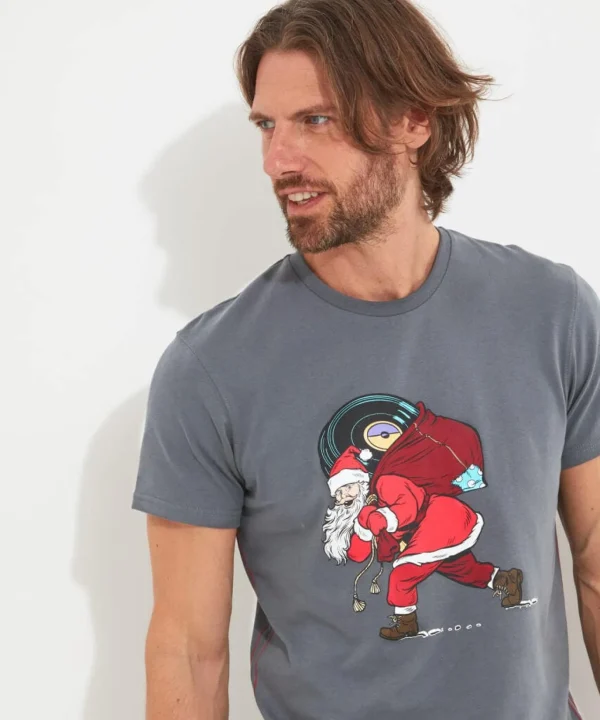 Shop Men's Collection | Graphic T-Shirts | Gifts | Tops & T-Shirts | Half Price Christmas Styles | Sale Tops & T-Shirts | Top Picks | Top Picks | Men，s | Men，s | Men，s | Men，s Joe Browns Deliver The Tunes Tee Grey