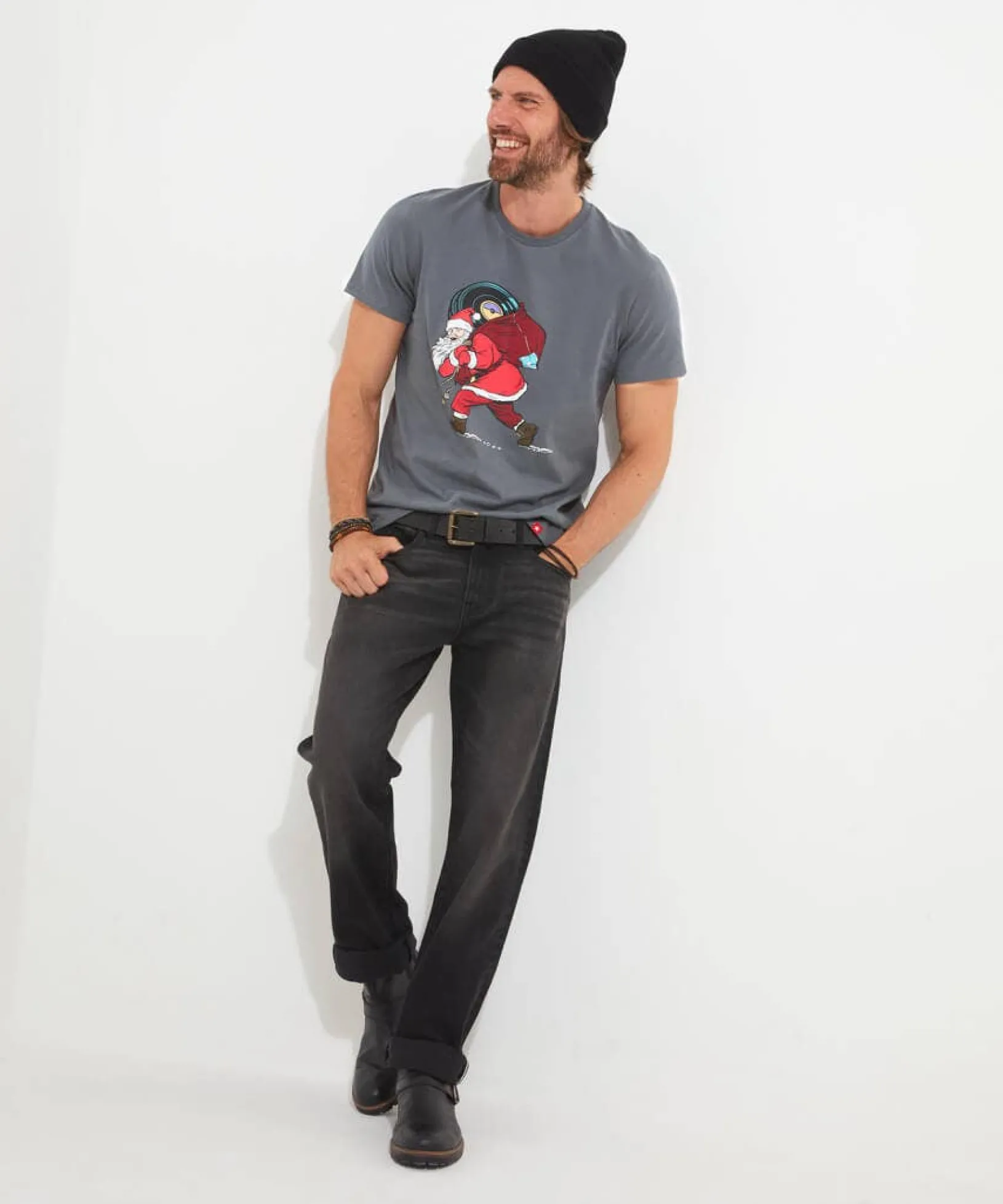 deliver_the_tunes_tee_3.webp Shop Men's Collection | Graphic T-Shirts | Gifts | Tops & T-Shirts | Half Price Christmas Styles | Sale Tops & T-Shirts | Top Picks | Top Picks | Men,s | Men,s | Men,s | Men,s Joe Browns Deliver The Tunes Tee Grey
