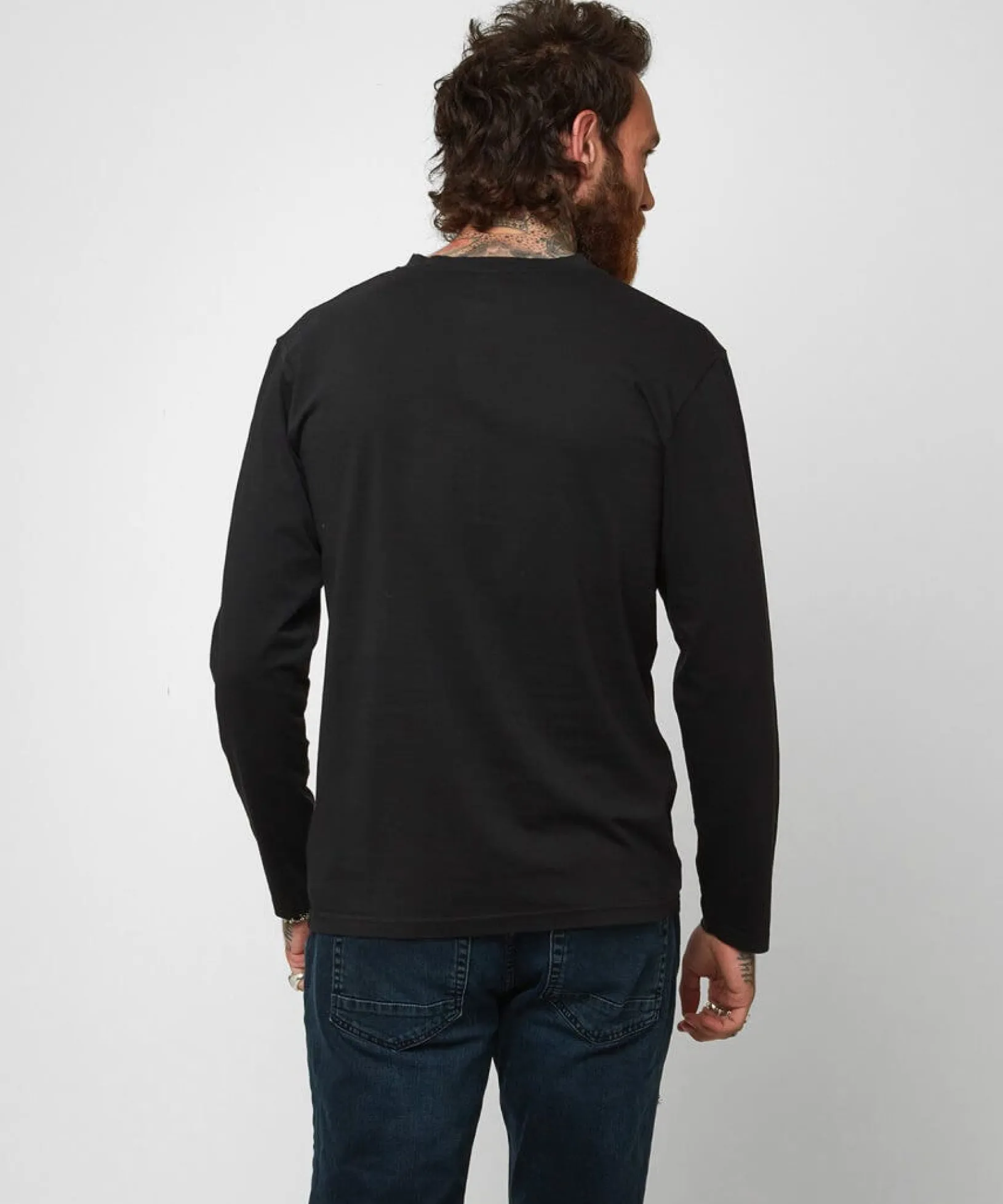 distinctive_henley_2.webp Plain Tops & T-Shirts | Henley Tops | Hoodies & Sweatshirts | Layering Essentials | Tops & T-Shirts | Top Picks | Men,s | Men,s | Men,s | Men,s Joe Browns Distinctive Henley Black / Khaki