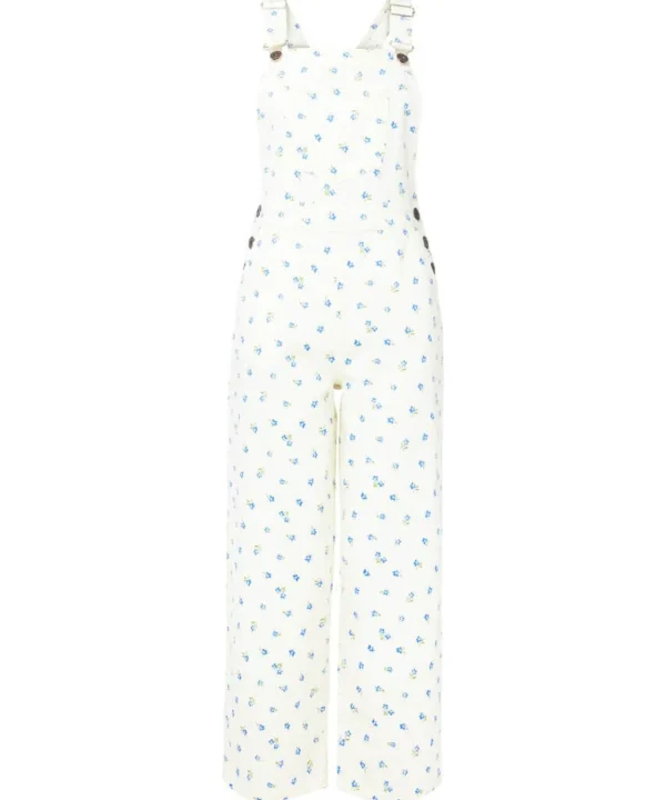 Sale Jumpsuits | Sale Jeans & Trousers | Women's | Women's Joe Browns Ditsy Daydream Dungarees Multi