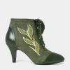 Knee High Boots | Ankle Boots | Party Footwear | Boots & Shoes | Sale Boots & Shoes | Top Picks | Top Picks | Top Picks | Women's | Women's Joe Browns Divine And Decadent Bootees Dark Green