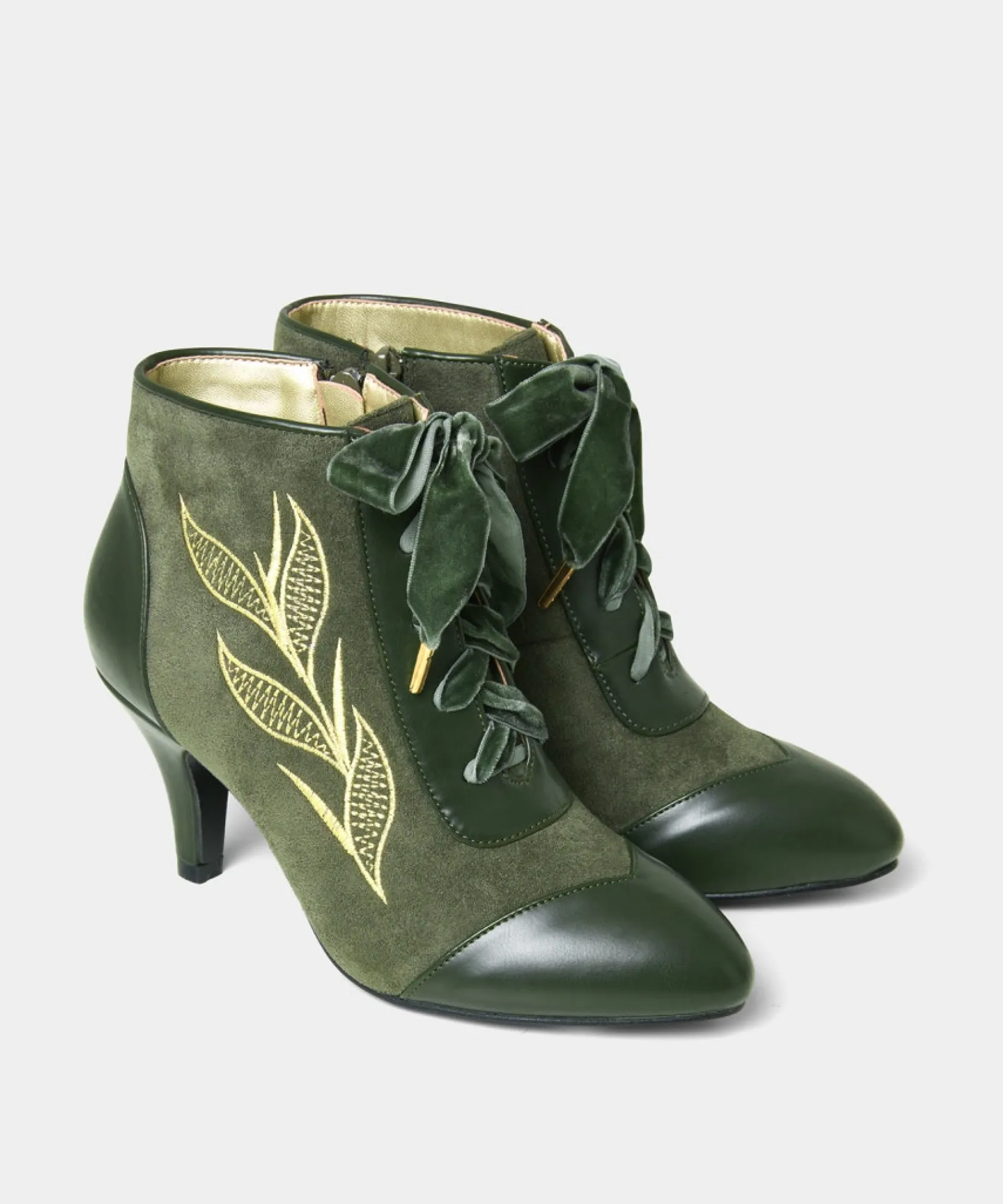 divine_and_decadent_boote_3.webp Knee High Boots | Ankle Boots | Party Footwear | Boots & Shoes | Sale Boots & Shoes | Top Picks | Top Picks | Top Picks | Women's | Women's Joe Browns Divine And Decadent Bootees Dark Green