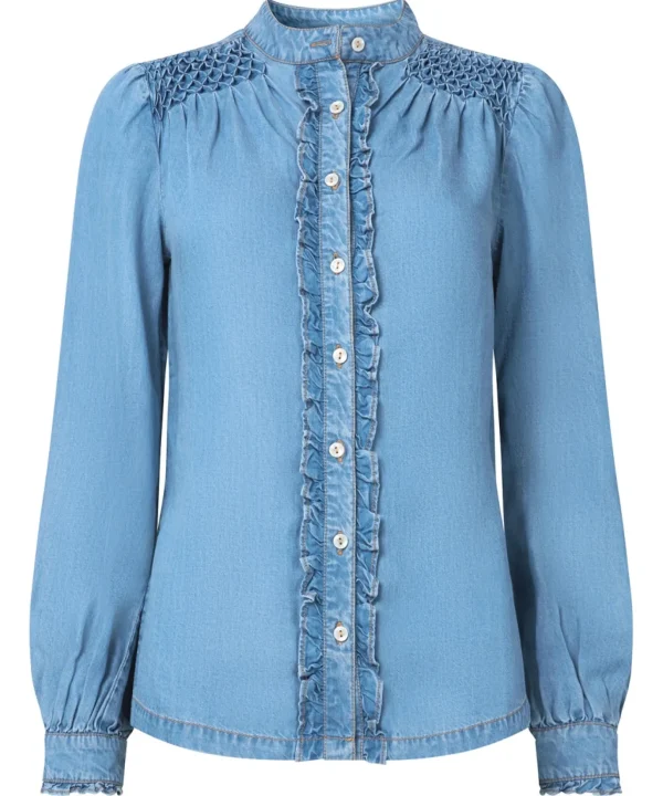 Denim Styles | Tops, Tunics & Blouses | Sale Tops, Tunics & Blouses | Women's | Women's | Women's Joe Browns Dixie Denim Blouse Blue