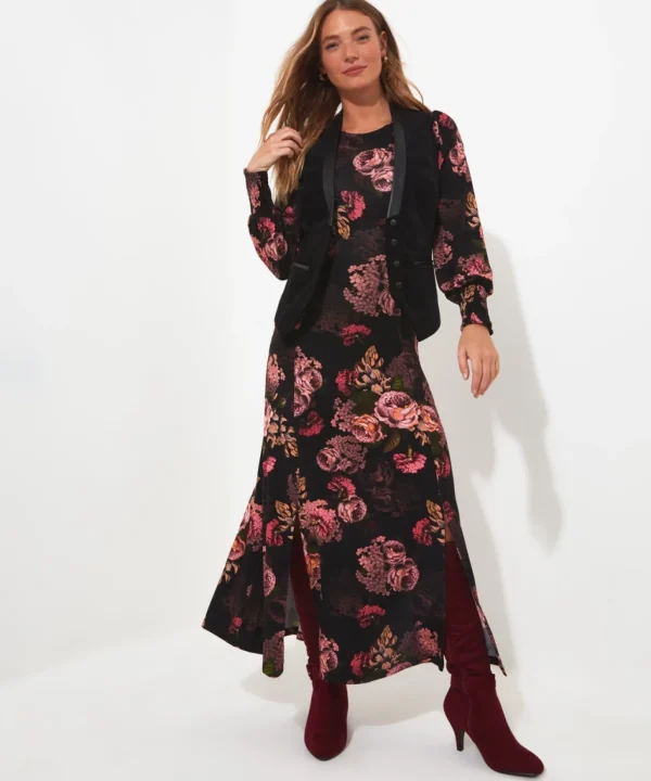 Shop Women's Collection | Maxi Dresses | Party Dresses | Petite | Dresses | Sale Dresses | Top Picks | Top Picks | Top Picks | Women's | Women's | Women's Joe Browns Dramatic Florals Jersey Dress Multi