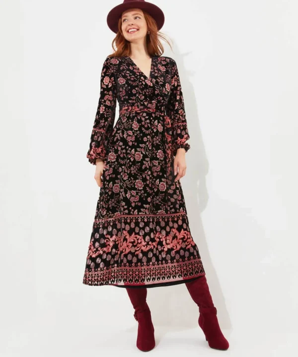 Shop Women's Collection | Vintage & Retro Dresses | Velvet & Devor茅 Dresses | Midi Dresses | Maxi Dresses | Boho Dresses | Party Dresses | Occasion Outfits | Petite | Dresses | Sale Dresses | Top Picks | Top Picks | Top Picks | Top Picks | Top Picks | Top Picks | Top Picks | Top Picks | Women's | Women's | Women's Joe Browns Dramatically Different Devore Dress Black