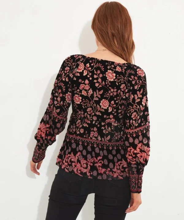 Shop Women's Collection | Occasion Outfits | Tops, Tunics & Blouses | Sale Tops, Tunics & Blouses | Top Picks | Top Picks | Women's | Women's Joe Browns Dramatically Different Devore Top Black
