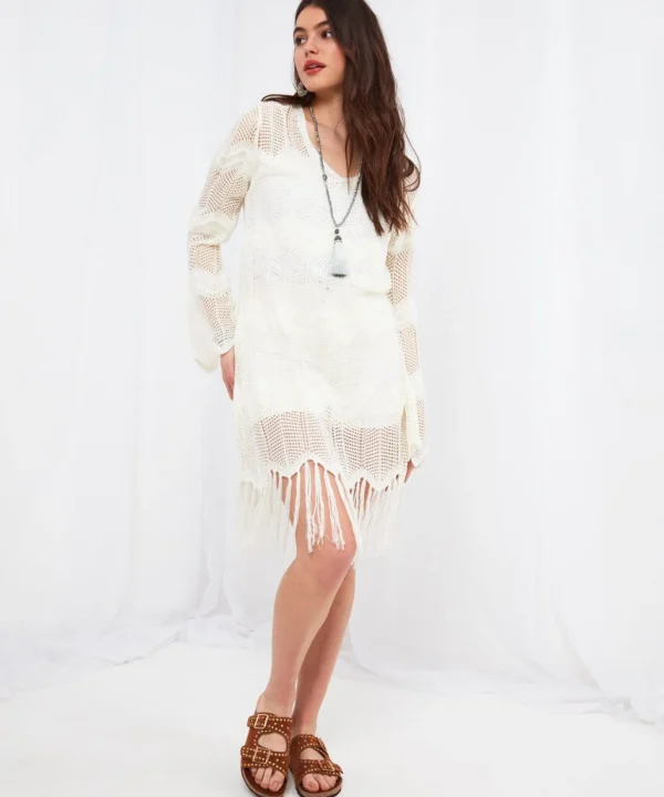 Sale Accessories & Jewellery | Women's Joe Browns Dreaming Of Summer Cover Up Dress White