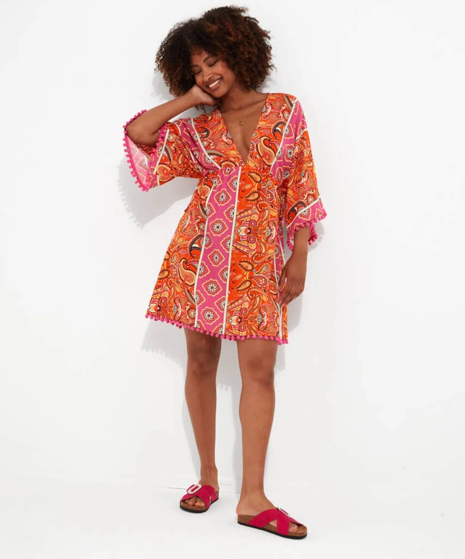 dressed_to_impress_tunic_4.webp Sale Tops, Tunics & Blouses | Women's Joe Browns Dressed to Impress Tunic Multi