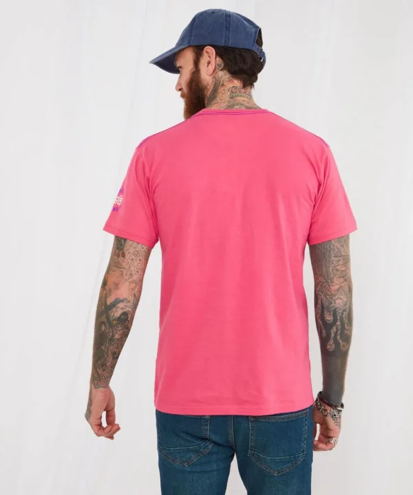 Sale Tops & T-Shirts | Men,s Joe Browns Drift Kings Tee Pink