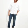 Work Shirts | Shirts | Top Picks | Men,s Joe Browns Easy Going Grandad Shirt White