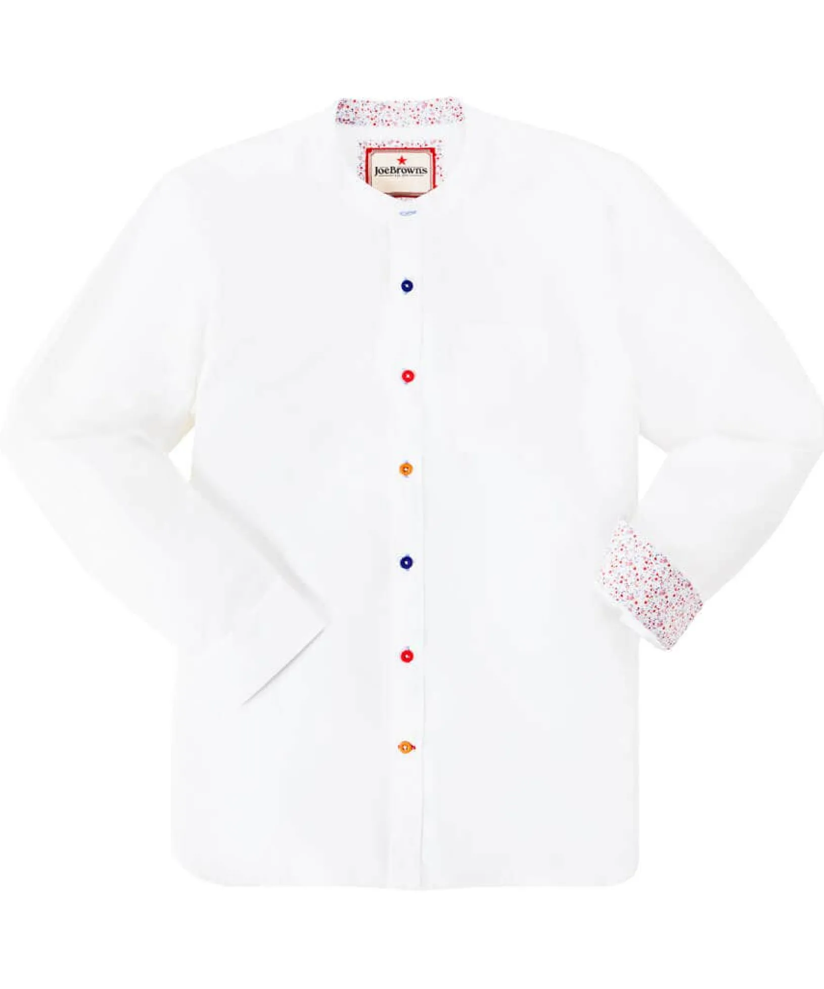 easy_going_grandad_shirt_1.webp Work Shirts | Shirts | Top Picks | Men,s Joe Browns Easy Going Grandad Shirt White